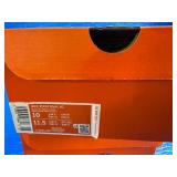 Size 10/11.5- Nike Zoom Rival XC cross-country racing shoes in the "Black/Volt/Bright Crimson" colorway, model number AJ0851 005