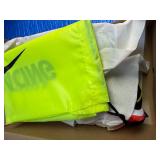 Nike Zoom Rival XC cross-country racing shoes in the "Black/Volt/Bright Crimson" colorway, model number AJ0851 005