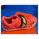 Size 11.5/13 Nike Triple Jump Elite athletic shoe box, with a listed retail price of USD $125.00