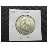1948 Silver Franklin Half Dollar