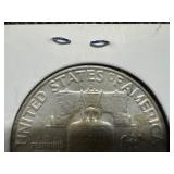 1952 D Silver Franklin Half Dollar