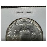 1957 D Silver Franklin Half Dollar