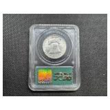 1958 PCGS MS65 Silver Franklin Half Dollar