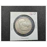 1961 D Silver Franklin Half Dollar