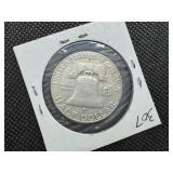 1961 D Silver Franklin Half Dollar