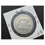 1961 D Silver Franklin Half Dollar