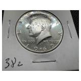 1969 S 40% Silver Kennedy Half Dollar