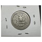1943 S Silver Washington Quarter