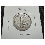 1943 S Silver Washington Quarter