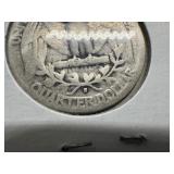 1943 S Silver Washington Quarter