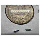 1948 D Silver Washington Quarter