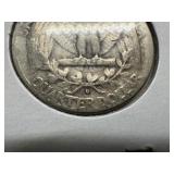 1951 D Silver Washington Quarter