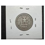 1952 S Silver Washington Quarter