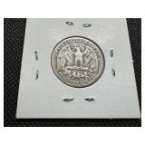 1952 S Silver Washington Quarter
