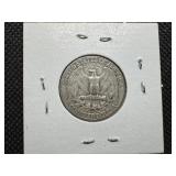 1953 D Silver Washington Quarter