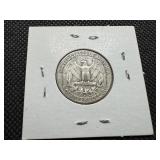 1953 D Silver Washington Quarter