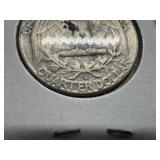 1957 D Silver Washington Quarter