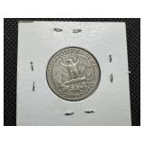 1958 D Silver Washington Quarter