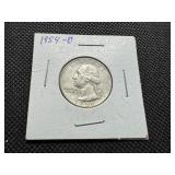1959 D Silver Washington Quarter