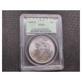 1884 O PCGS MS 63 Morgan Silver Dollar