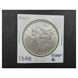 1888 Morgan Silver Dollar Marked MS 64 when purchased