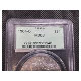 1904 O PCGS MS63 Morgan Silver Dollar