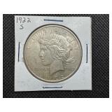 1922 S Peace Silver Dollar