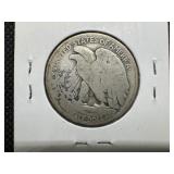 1919 D Silver Walking Liberty Half Dollar