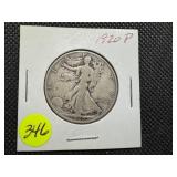 1920 P Walking Liberty Half Dollar