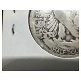 1920 D Silver Walking Liberty Half Dollar