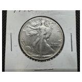 1942 Silver Walking Liberty Half Dollar
