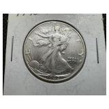 1942 D Silver Liberty Half Dollar