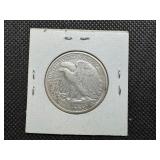 1942 D Silver Liberty Half Dollar