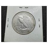 1942 D Silver Liberty Half Dollar