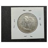1942 S Silver Walking Liberty Half Dollar