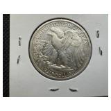 1942 S Silver Walking Liberty Half Dollar