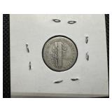 1928 S Silver Mercury Dime
