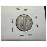 1929 Silver Mercury Dime