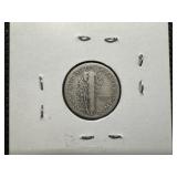 1929 D Silver Mercury Dime