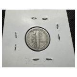 1929 D Silver Mercury Dime