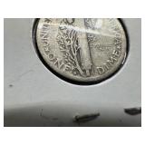 1929 D Silver Mercury Dime