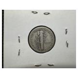 1935 D Silver Mercury Dime