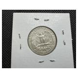 1962 D Silver Washington Quarter