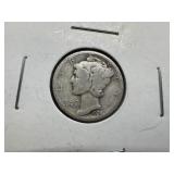 1924 Silver Mercury Dime