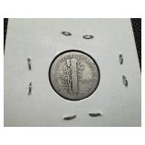1924 Silver Mercury Dime