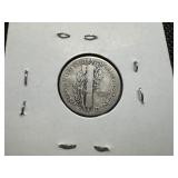 1924 D Silver Mercury Dime
