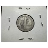 1925 Silver Mercury Dime