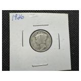 1926 Silver Mercury Dime