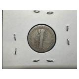 1927 Silver Mercury Dime
