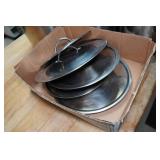 *6* Stainless Steel Stock Pots and Lids